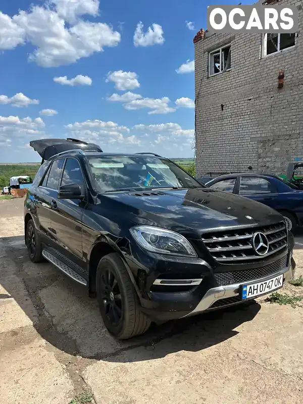 Позашляховик / Кросовер Mercedes-Benz M-Class 2014 2.14 л. Автомат обл. Донецька, Краматорськ - Фото 1/3