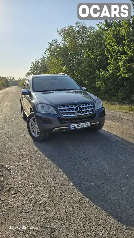 Позашляховик / Кросовер Mercedes-Benz M-Class 2009 2.99 л. Автомат обл. Чернівецька, Чернівці - Фото 1/18