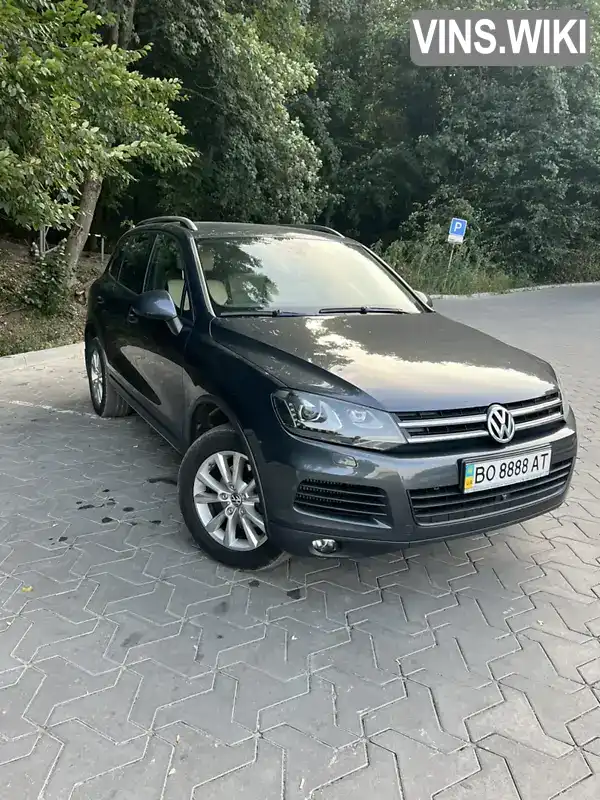 Внедорожник / Кроссовер Volkswagen Touareg 2012 3 л. Автомат обл. Тернопольская, Тернополь - Фото 1/19