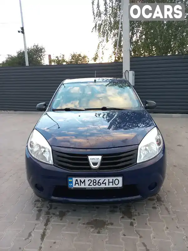 Хетчбек Dacia Sandero 2009 1.4 л. Ручна / Механіка обл. Житомирська, Житомир - Фото 1/11