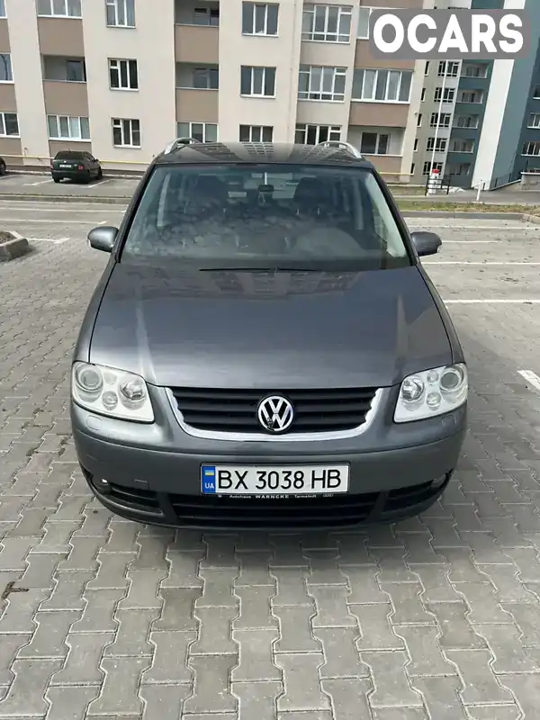 Мінівен Volkswagen Touran 2006 1.98 л. Ручна / Механіка обл. Хмельницька, Хмельницький - Фото 1/19