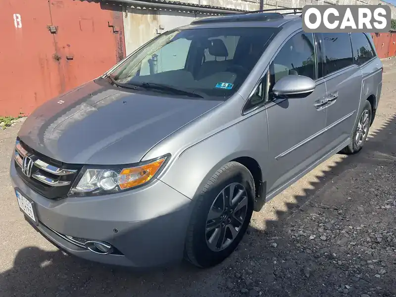 Минивэн Honda Odyssey 2016 3.47 л. Автомат обл. Черкасская, Черкассы - Фото 1/21