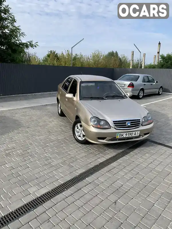 Седан Geely CK 2007 1.5 л. Ручна / Механіка обл. Рівненська, Рівне - Фото 1/14