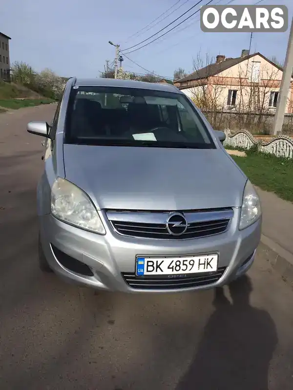 Мінівен Opel Zafira 2008 1.6 л. Ручна / Механіка обл. Рівненська, Здолбунів - Фото 1/4