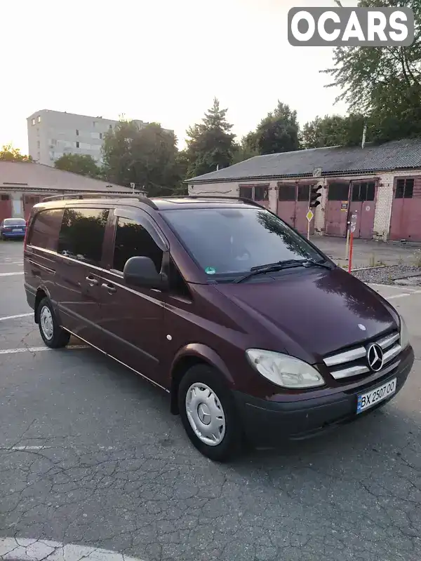 Мінівен Mercedes-Benz Vito 2009 2.15 л. Ручна / Механіка обл. Хмельницька, Хмельницький - Фото 1/21