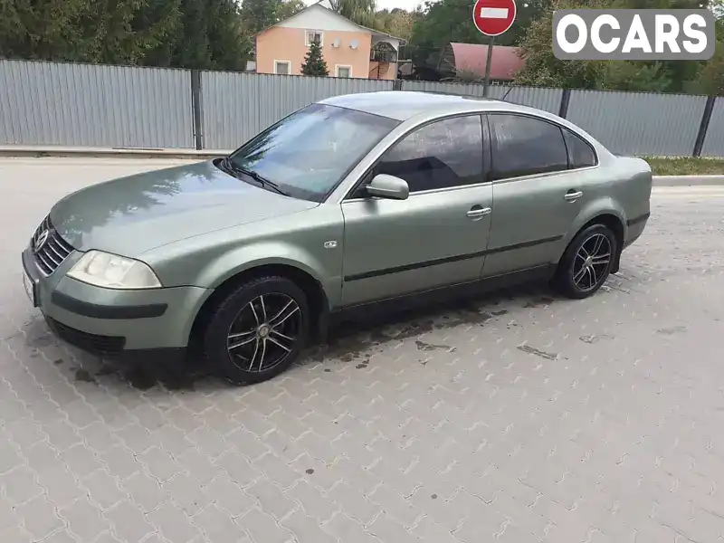 Седан Volkswagen Passat 2001 1.9 л. Ручна / Механіка обл. Тернопільська, Гусятин - Фото 1/12