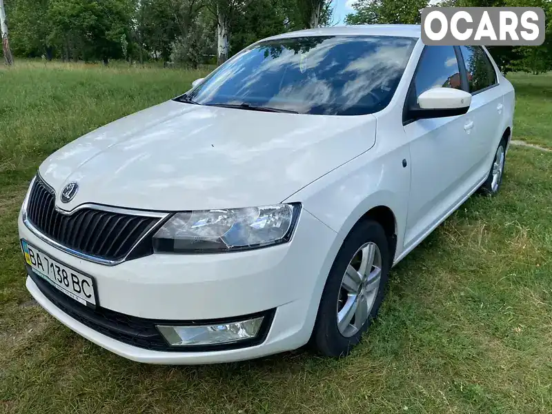 Ліфтбек Skoda Rapid 2014 1.6 л. Ручна / Механіка обл. Кіровоградська, Олександрія - Фото 1/16