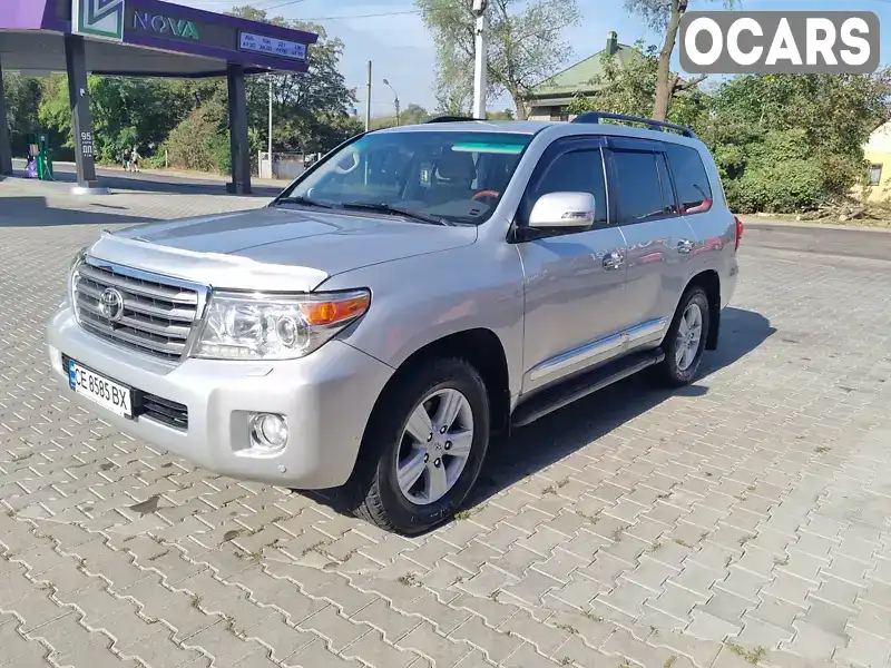 Позашляховик / Кросовер Toyota Land Cruiser 2012 4.5 л. Автомат обл. Чернівецька, Чернівці - Фото 1/17