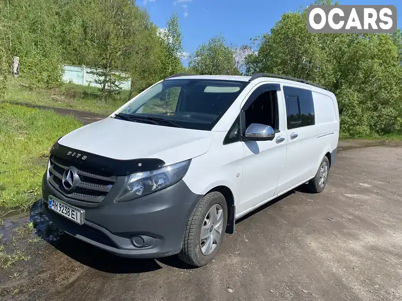 Мінівен Mercedes-Benz Vito 2016 2.14 л. Ручна / Механіка обл. Житомирська, Коростень - Фото 1/19