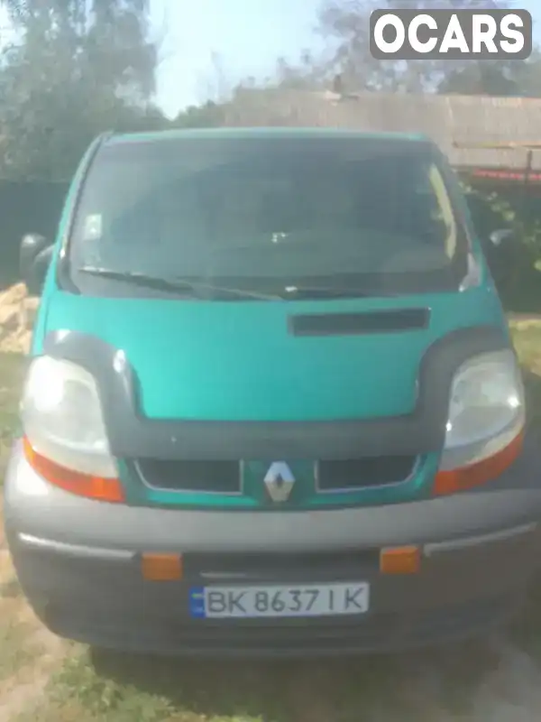 Мінівен Renault Trafic 2006 1.87 л. Ручна / Механіка обл. Рівненська, Корець - Фото 1/21