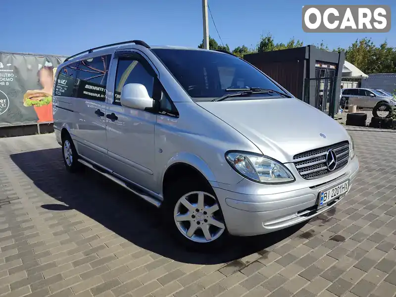 Мінівен Mercedes-Benz Vito 2006 2.15 л. Ручна / Механіка обл. Полтавська, Лубни - Фото 1/21