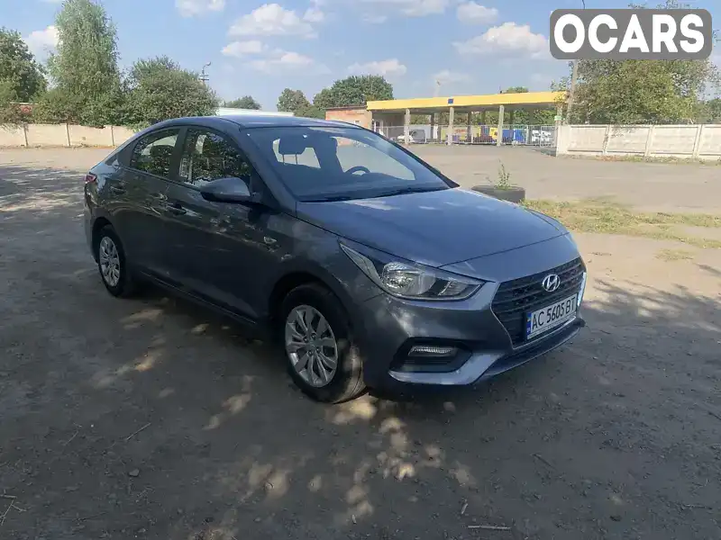 Седан Hyundai Accent 2017 1.37 л. Ручна / Механіка обл. Волинська, Луцьк - Фото 1/20