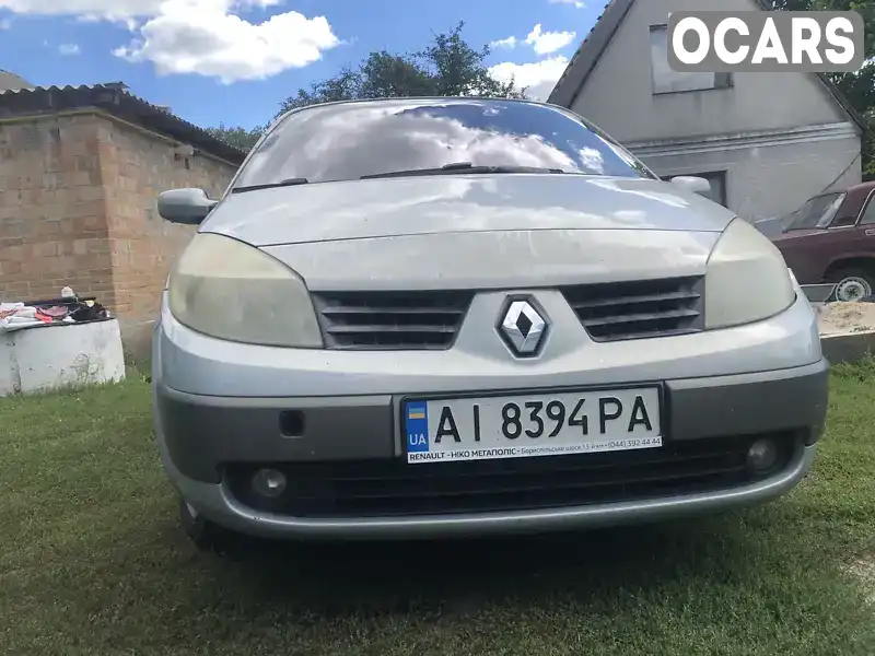 Мінівен Renault Scenic 2004 1.6 л. Ручна / Механіка обл. Київська, Бориспіль - Фото 1/17