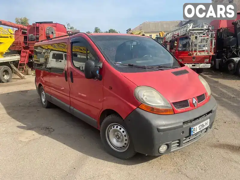 Мінівен Renault Trafic 2003 1.87 л. Ручна / Механіка обл. Полтавська, Полтава - Фото 1/12