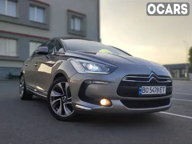 Хетчбек Citroen DS5 2012 2 л. Автомат обл. Тернопільська, Тернопіль - Фото 1/21