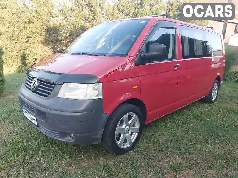 Мінівен Volkswagen Transporter 2005 2.5 л. Ручна / Механіка обл. Івано-Франківська, Долина - Фото 1/16