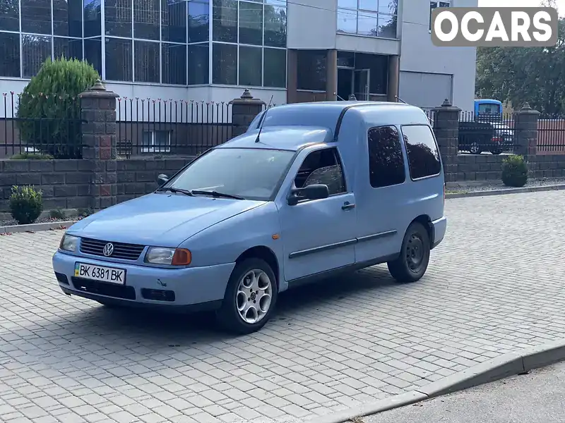 Мінівен Volkswagen Caddy 1997 1.39 л. Ручна / Механіка обл. Рівненська, Рівне - Фото 1/11