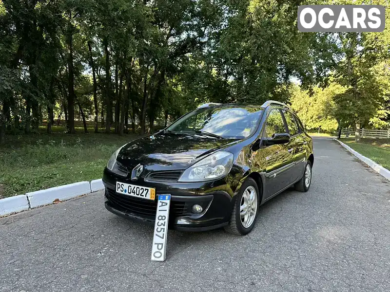 Універсал Renault Clio 2008 1.2 л. Ручна / Механіка обл. Київська, Біла Церква - Фото 1/21