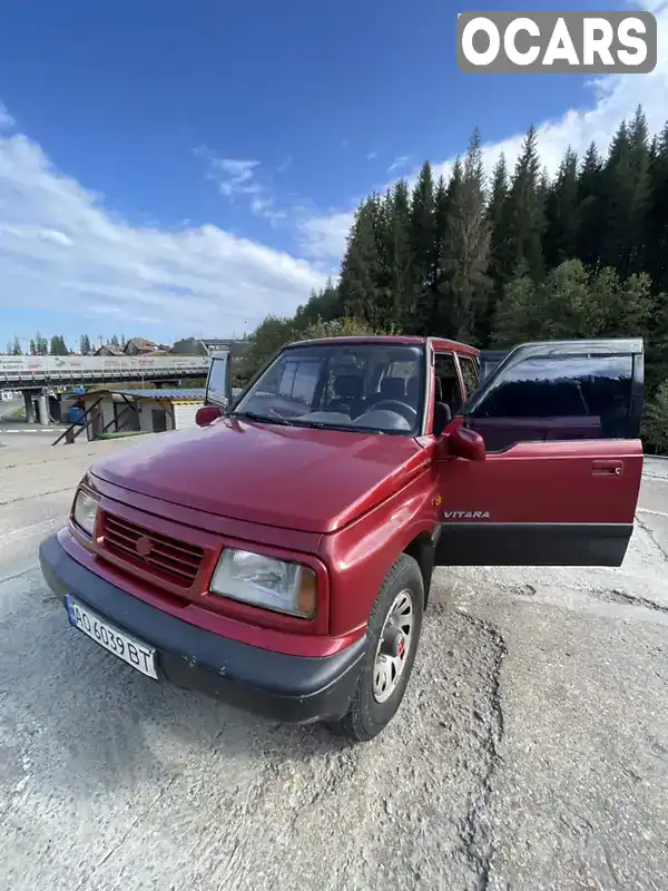 Внедорожник / Кроссовер Suzuki Vitara 1998 1.6 л. Ручная / Механика обл. Закарпатская, Лазещина - Фото 1/21