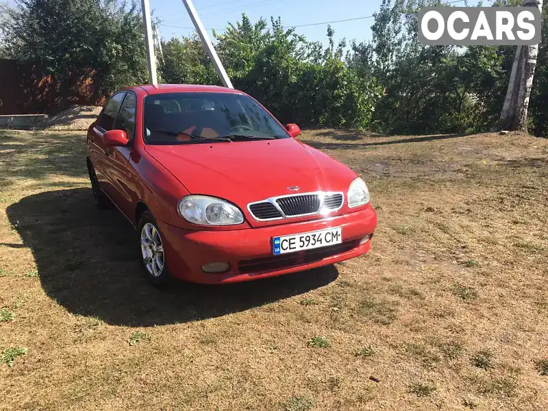 Седан Daewoo Lanos 2006 1.5 л. Ручна / Механіка обл. Чернівецька, location.city.vashkivtsi - Фото 1/15