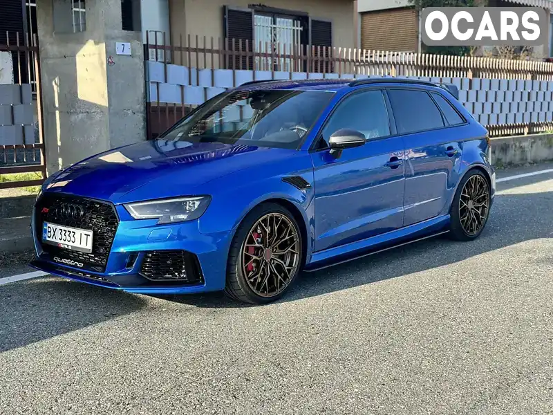 Седан Audi RS3 2017 2.48 л. Робот обл. Хмельницька, Хмельницький - Фото 1/21