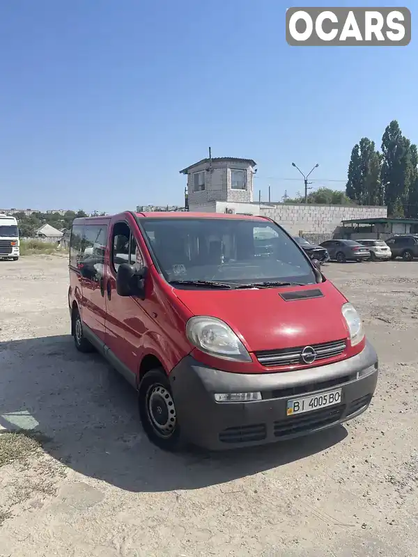 Мінівен Opel Vivaro 2002 1.9 л. Ручна / Механіка обл. Полтавська, Кременчук - Фото 1/10