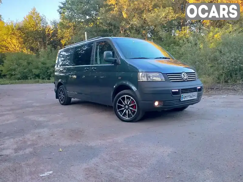 Мінівен Volkswagen Transporter 2006 2.46 л. Типтронік обл. Житомирська, Житомир - Фото 1/21