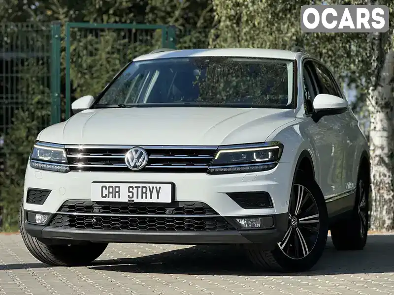 Позашляховик / Кросовер Volkswagen Tiguan 2018 2 л. Автомат обл. Львівська, Стрий - Фото 1/21