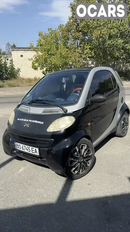 Купе Smart Fortwo 1999 0.6 л. Робот обл. Тернопільська, Тернопіль - Фото 1/14