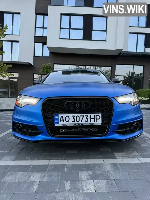 Седан Audi A6 2014 3 л. Автомат обл. Закарпатская, Ужгород - Фото 1/21