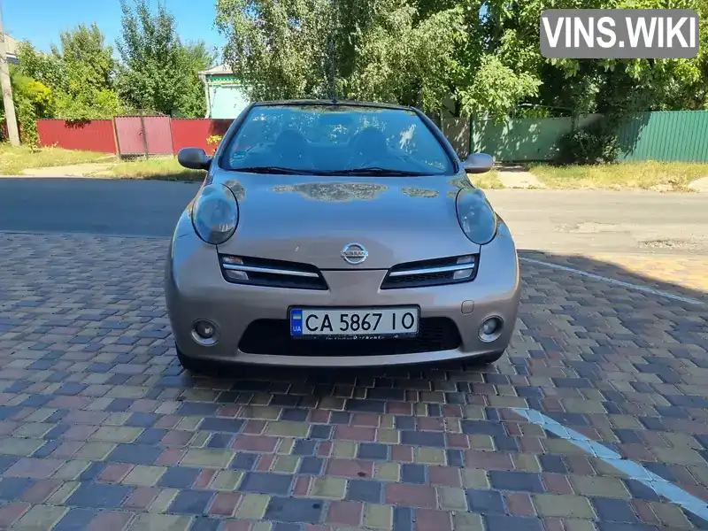 Кабриолет Nissan Micra 2006 1.6 л. Ручная / Механика обл. Черкасская, Черкассы - Фото 1/21