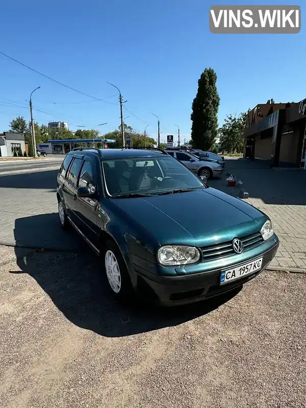 Универсал Volkswagen Golf 2001 1.98 л. Ручная / Механика обл. Черкасская, Черкассы - Фото 1/20