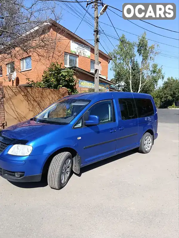 Мінівен Volkswagen Caddy 2009 1.9 л. Автомат обл. Дніпропетровська, Верхньодніпровськ - Фото 1/7