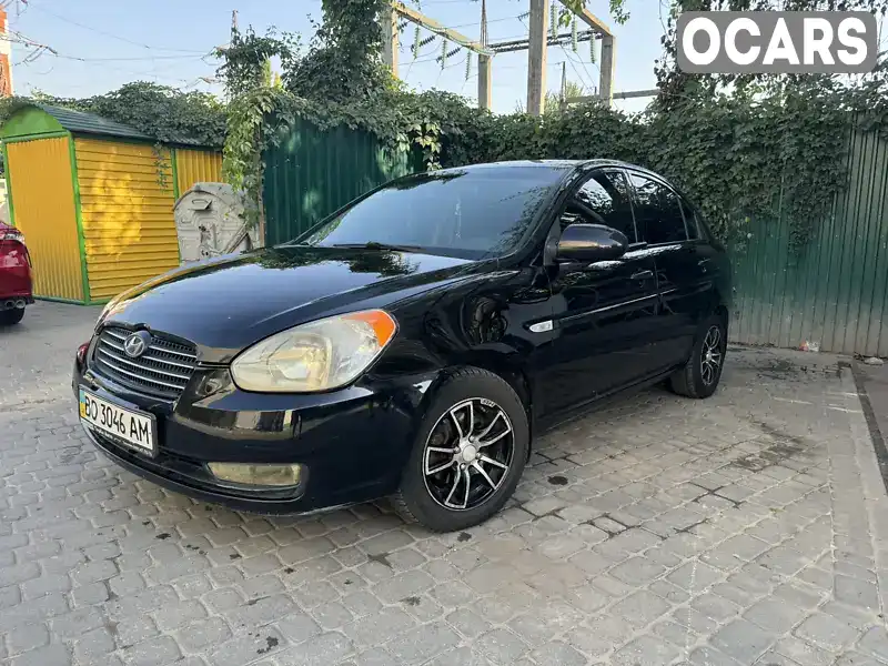 Седан Hyundai Accent 2008 1.4 л. обл. Тернопільська, Тернопіль - Фото 1/15