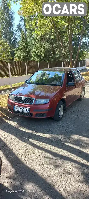 Хетчбек Skoda Fabia 2006 1.2 л. Ручна / Механіка обл. Рівненська, Костопіль - Фото 1/12