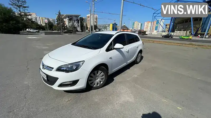 W0LPD8EK8E8022072 Opel Astra 2013 Универсал 1.7 л. Фото 1