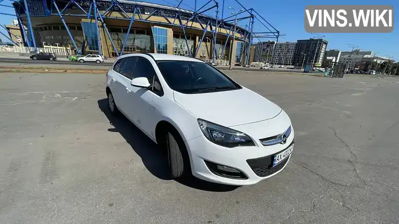 W0LPD8EK8E8022072 Opel Astra 2013 Универсал 1.7 л. Фото 4