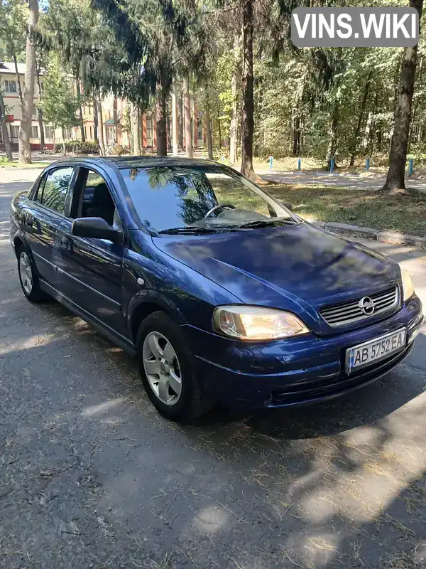 Седан Opel Astra 2006 1.6 л. обл. Вінницька, Вінниця - Фото 1/19