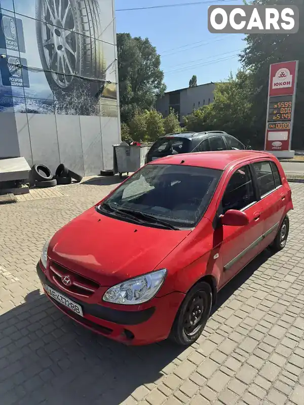 Хетчбек Hyundai Getz 2006 1.4 л. Автомат обл. Дніпропетровська, Дніпро (Дніпропетровськ) - Фото 1/12