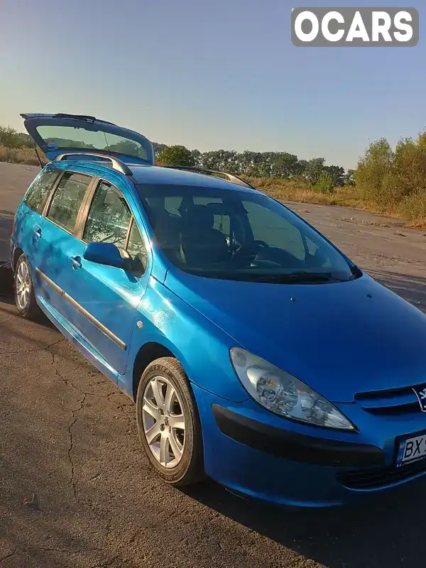 Универсал Peugeot 307 2003 2 л. Ручная / Механика обл. Хмельницкая, Изяслав - Фото 1/18