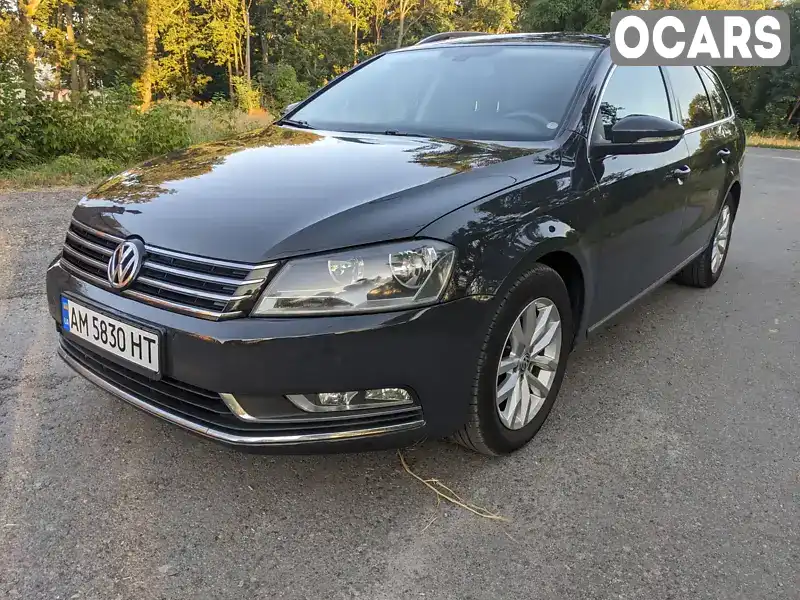 Універсал Volkswagen Passat 2012 2 л. обл. Житомирська, Звягель - Фото 1/21