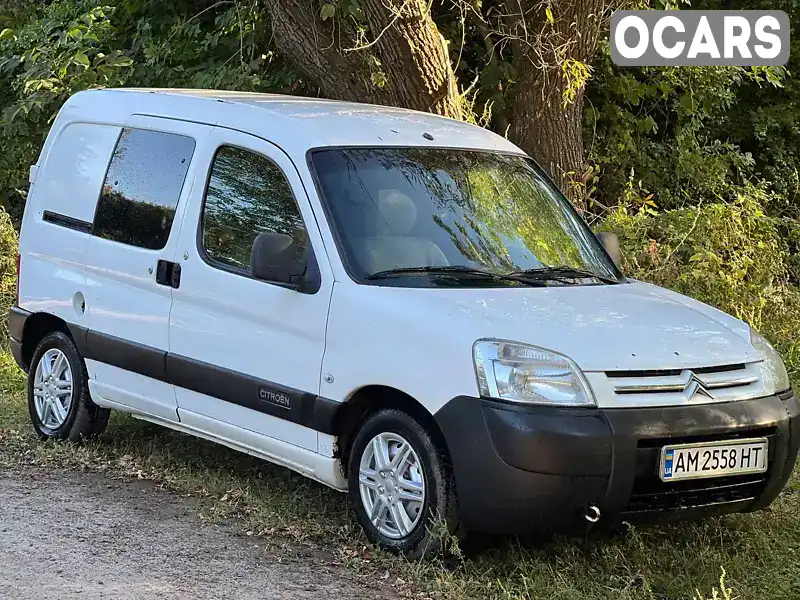 Мінівен Citroen Berlingo 2007 1.6 л. Ручна / Механіка обл. Житомирська, Коростень - Фото 1/21