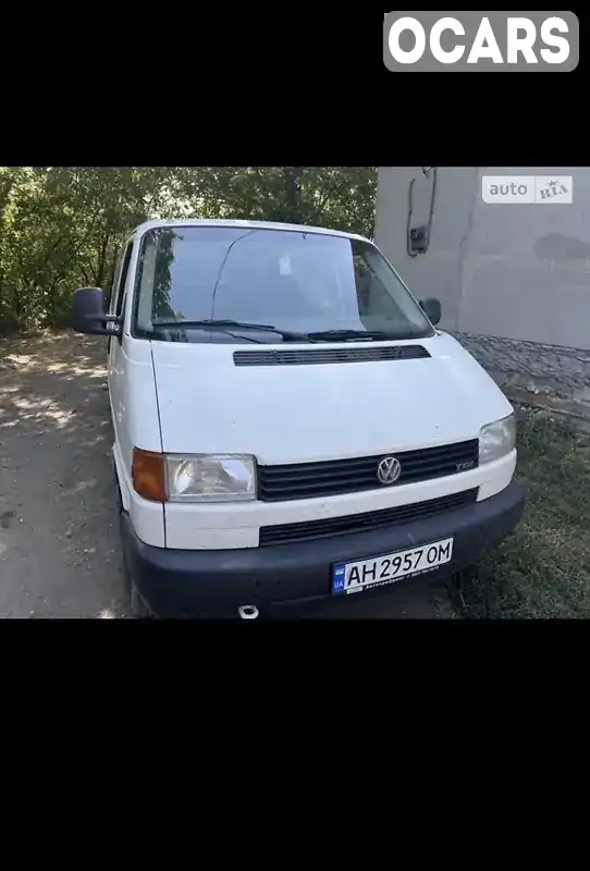 Мінівен Volkswagen Transporter 2002 2.46 л. Ручна / Механіка обл. Донецька, Слов'янськ - Фото 1/5