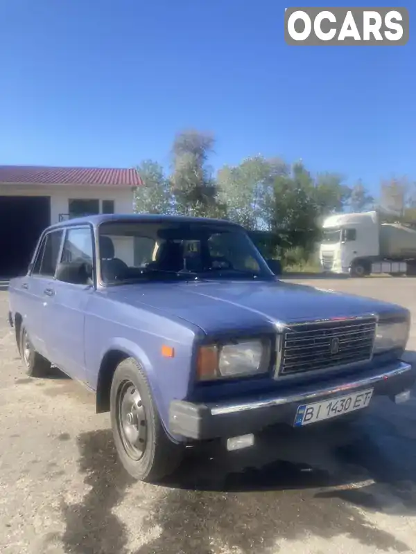 Седан ВАЗ / Lada 2107 2006 1.45 л. Ручна / Механіка обл. Полтавська, Кременчук - Фото 1/8