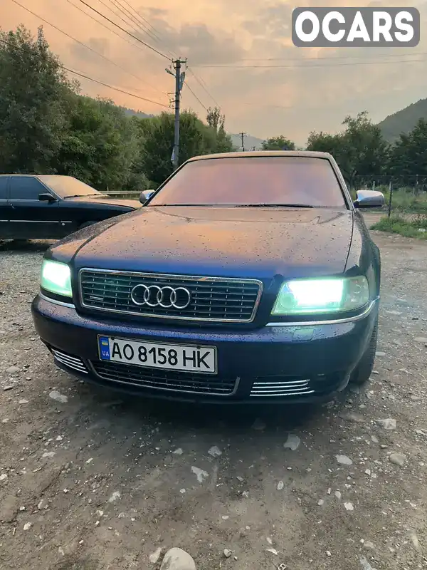 Седан Audi A8 2000 3.33 л. Автомат обл. Закарпатская, Рахов - Фото 1/3