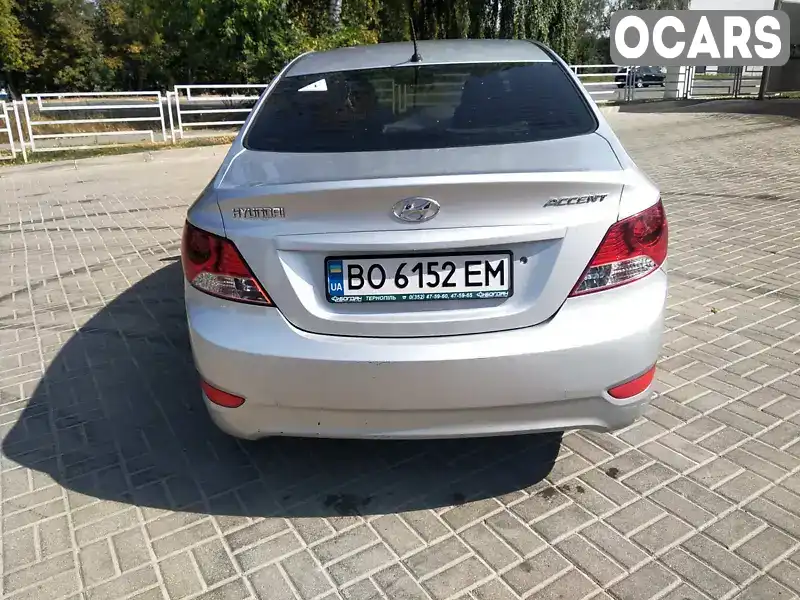 Седан Hyundai Accent 2012 1.4 л. Ручна / Механіка обл. Тернопільська, Тернопіль - Фото 1/16