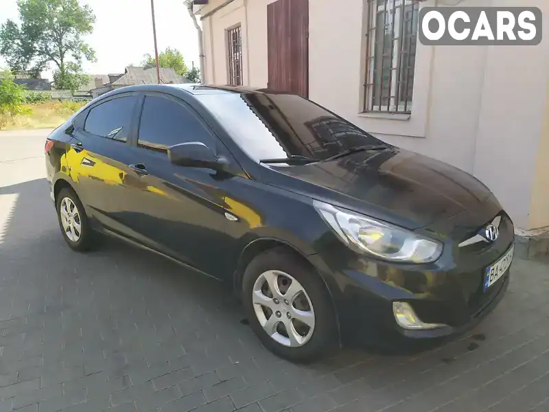 Седан Hyundai Accent 2011 1.4 л. Ручная / Механика обл. Днепропетровская, Пятихатки - Фото 1/9