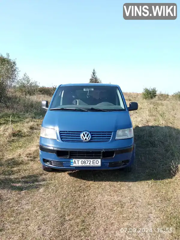 Мінівен Volkswagen Transporter 2005 2.5 л. Ручна / Механіка обл. Івано-Франківська, Івано-Франківськ - Фото 1/10