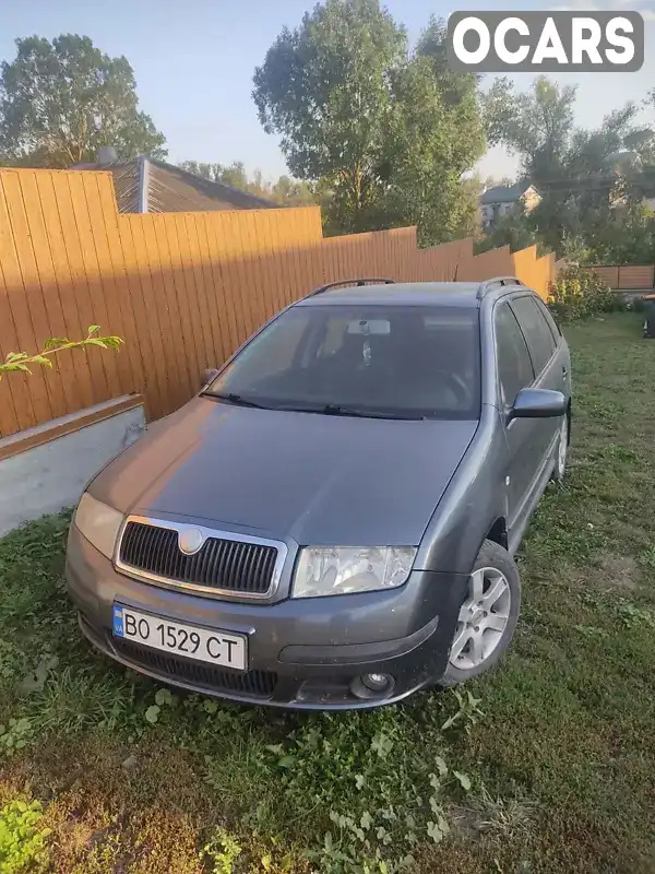 Універсал Skoda Fabia 2005 1.39 л. Ручна / Механіка обл. Тернопільська, Теребовля - Фото 1/9