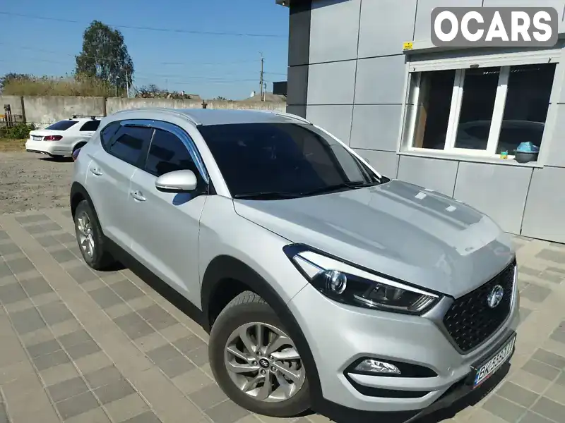 Позашляховик / Кросовер Hyundai Tucson 2016 1.69 л. Автомат обл. Рівненська, Сарни - Фото 1/16